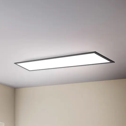 Consegna Rapida Pannello LED Odin on/off, 100 x 25 cm, nero, 4.000 K