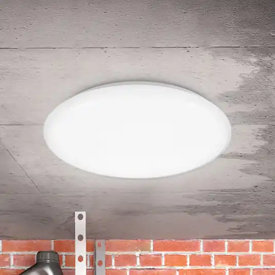 Compra Online Plafoniera LED Jill, bianco, Ø 27,8 cm, plastica, 4.000 K