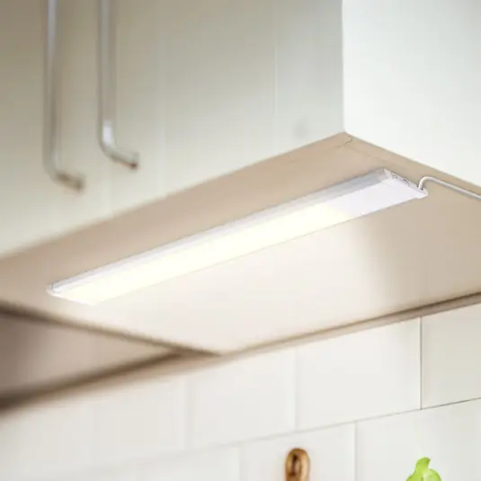 Prezzo Scontato Lampada LED sottopensile Lord, lunghezza 57,5 cm, argento, 3.000 K
