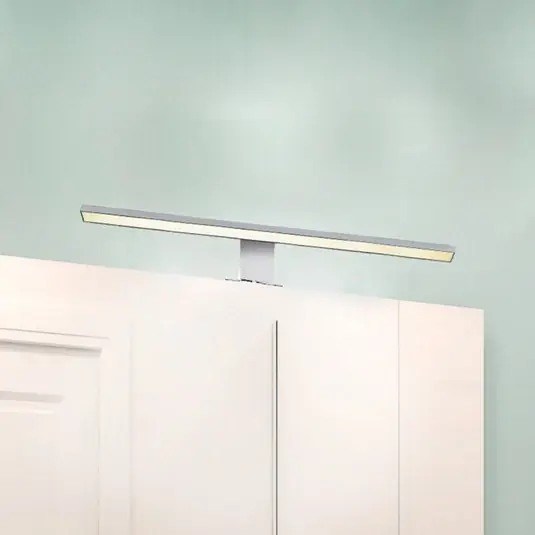 Luce per specchio a LED Mira, L 60 cm, cromata, metallo, 4.000 K Miglior Prezzo