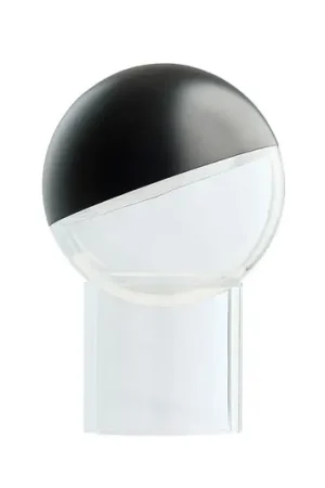 FRANDSEN Lampada LED da tavolo ricaricabile Pila, nera, 20 cm, dimmerabile Non Perdere