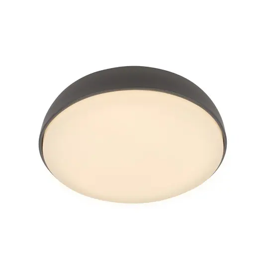 Plafoniera LED Nikan, antracite, Ø 28,5 cm, 3.000 K Must-Have