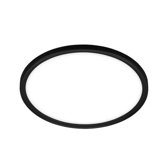 Plafoniera LED per il bagno Slim Drip, nero, Ø 42 cm, IP44 Miglior Prezzo