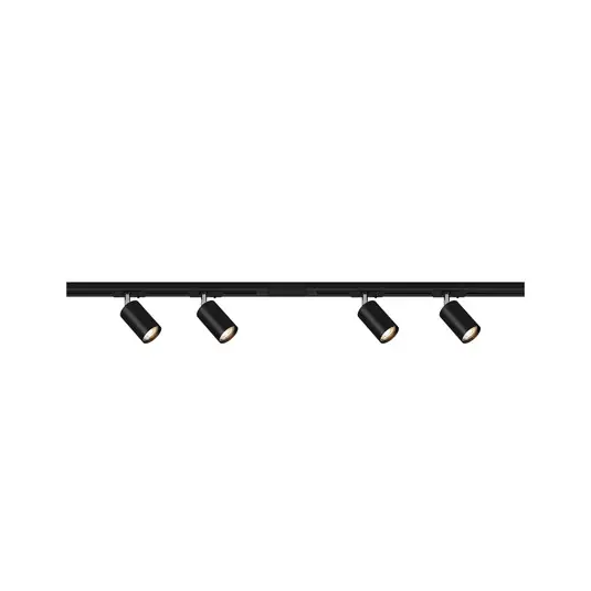 A Buon Prezzo Set iniziale sistema a binario, nero, lunghezza 150 cm, 4 x GU10