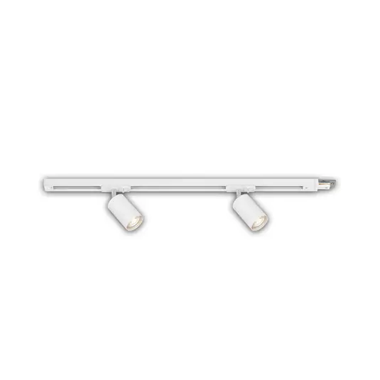Sistema di binari, ampliamento, bianco, binario da 80 cm, 2 faretti Offerta