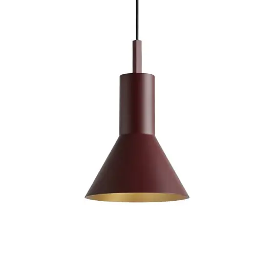 Esclusivo ITS ABOUT ROMI Lampada a sospensione Stavanger, rosso scuro, E14