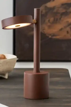 Offerta Speciale GOOD & MOJO lampada LED da tavolo Okinawa, marrone, 35 cm, legno