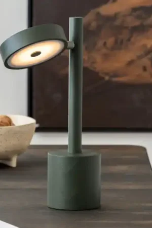Ordina Subito GOOD & MOJO lampada LED da tavolo Okinawa, verde, 35 cm, legno