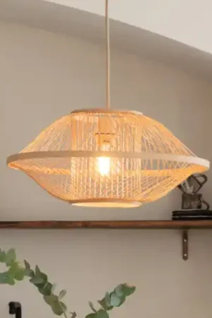GOOD & MOJO Lampada a sospensione Maui, naturale, Ø 50 cm, bambù, E27 Subito Disponibile