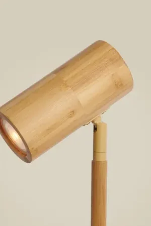 GOOD & MOJO Lampada da terra Java, naturale, bambù, altezza 141 cm, GU10 Quantità Limitata