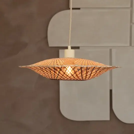 Offerta Speciale GOOD & MOJO Lampada a sospensione Madura, Ø 44 cm, naturale/marrone, bambù