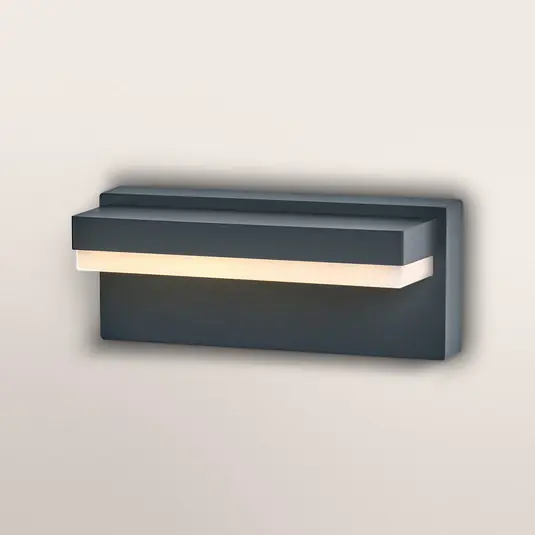 Applique da esterno LED OSRAM ENDURA STYLE ROBUST grigio scuro IP54 Novità