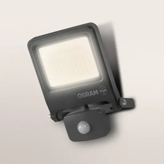 Occasione Imperdibile Faretto da esterno OSRAM ENDURA FLOOD, grigio, sensore 30 W 830 IP44