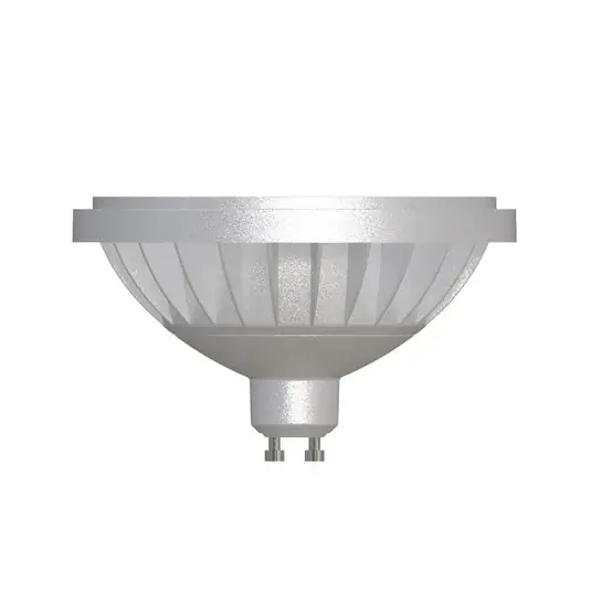 Arcchio Lampadina LED a riflettore GU10 ES111, 12 W, argento 3.000 K, Offerta Speciale