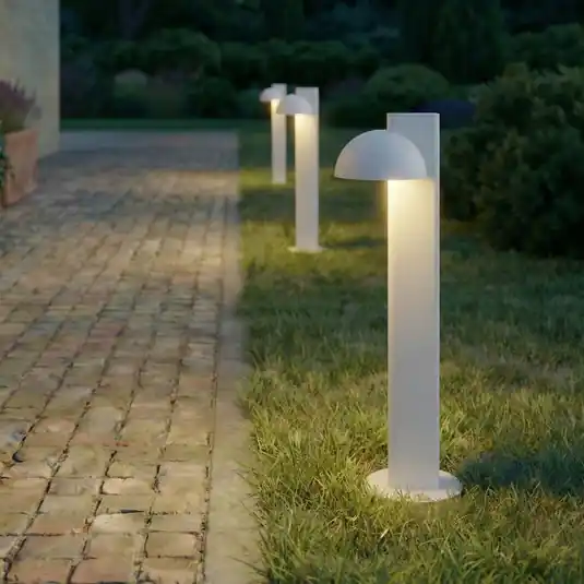 Compra Adesso Lampione a LED Lucande Velira, grigio chiaro, 77 cm, a 1 lampada, IP44