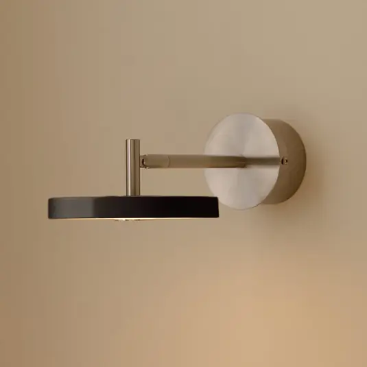 Applique a LED UMAGE Asteria Short, nera, acciaio, collegamento diretto Ordina Subito