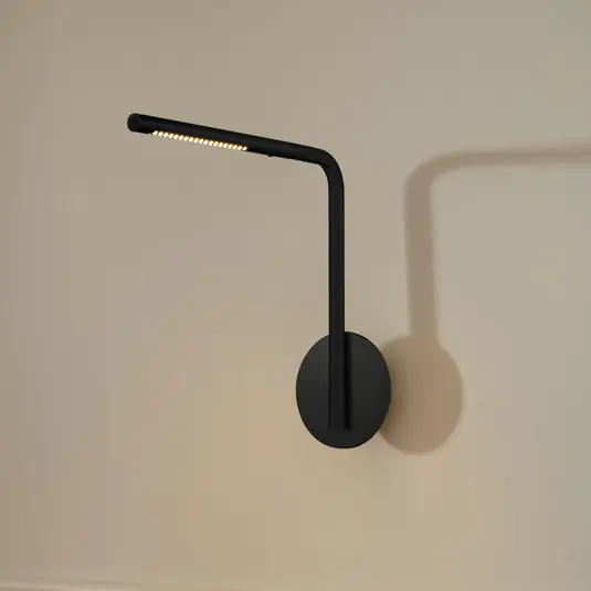 Ultime Pezzi UMAGE Applique a LED Omni Pivot, nera, dimmerabile