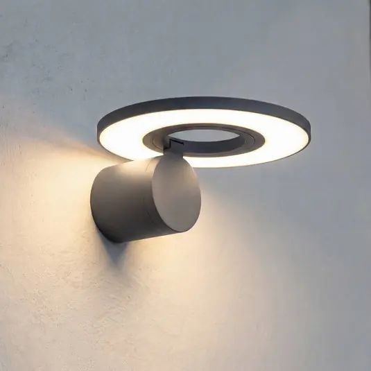 Arcchio Applique da esterno LED Tovio, antracite, orientabile A Buon Prezzo