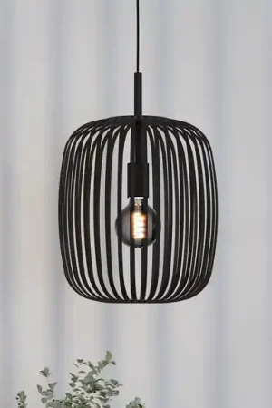 A Buon Prezzo Lampada a sospensione Romazzina, nera, Ø 33 cm, metallo, E27
