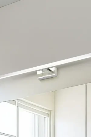 Applique a LED Conettilla, color cromo, larghezza 60 cm IP44 CCT Esclusivo