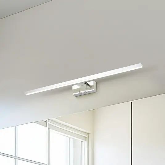 Applique a LED Conettilla, color cromo, larghezza 60 cm IP44 CCT Esclusivo