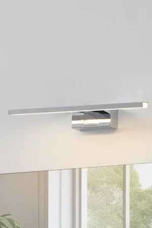 Applique a LED Conettilla, color cromo, larghezza 40 cm IP44 CCT Ultimissimo Modello