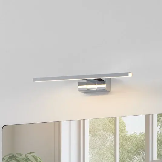 Applique a LED Conettilla, color cromo, larghezza 40 cm IP44 CCT Ultimissimo Modello