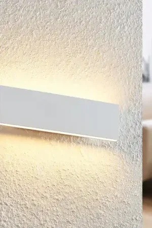 Bestseller Lindby Ignazia Applique a LED, 28 cm, bianco, metallo, su/giù