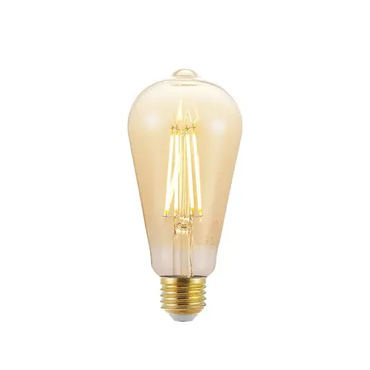 Lampadina LED E27 ST64 6,5W 2.500K ambra dimmer a 3 livelli Quantità Limitata