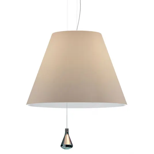 Luceplan Costanza sospensione D13sas, nocciola Spedizione Espresso