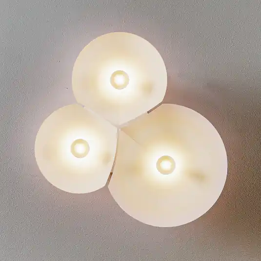 Saldi Luceplan Bulbullia Applique a LED a tre luci