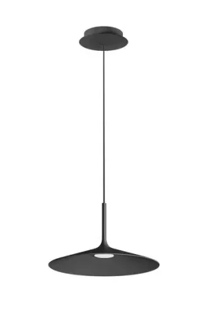 Lampada LED a sospensione Poe Plus, nero Ultimissimo Modello