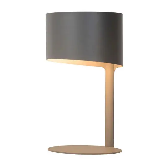 Nuovo Arrivo Lampada da tavolo Knulle di metallo, grigio