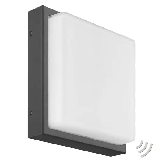 Nuovo Arrivo Applique da esterni LED Ernest, grafite, rilevatore di movimento
