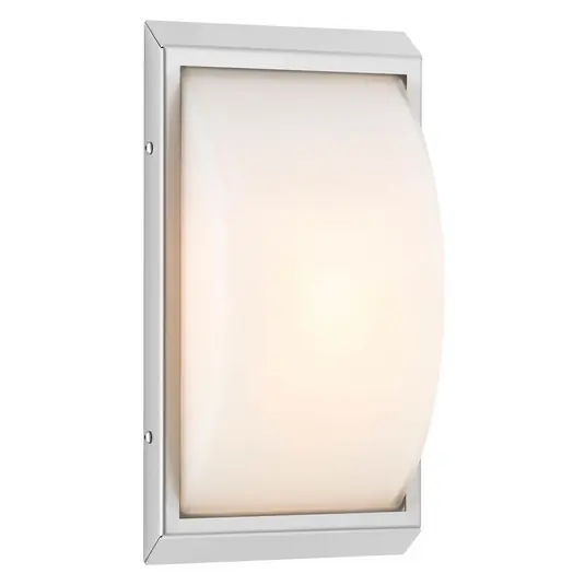 Applique da esterni LED 052, acciaio inox, vetro, sensore di movimento Saldi