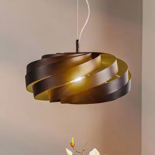 Lampada a sospensione Vento, nero, Ø 50 cm, metallo, E27 Compra Adesso