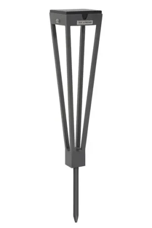 Novità Torcia solare a LED Tinka, altezza 52 cm, grigio