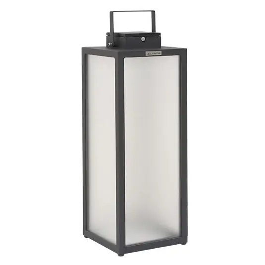 Offerta Lanterna solare Tradition LED, antracite, altezza 65 cm