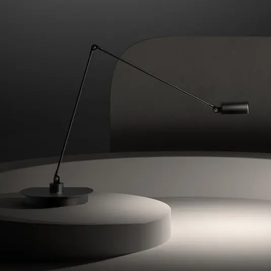 Lumina Daphine Cloe Lampada LED da tavolo 3.000K, nero Consegna Rapida