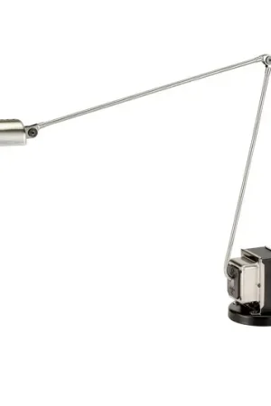 Lumina Daphine Lampada da tavolo LED 3.000K, nichel Promozione Esclusiva