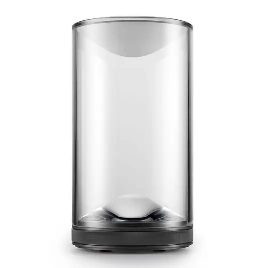 Lampada LED da tavolo EVA 3.000K base nera Ø18cm Esclusivo