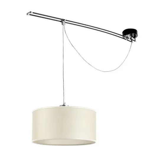 LUMINA Lampada a sospensione Moove, 1 luce, avorio Ultime Pezzi