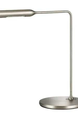 Compra Online Lumina Flo Bedside Lampada LED da tavolo 3.000K nichel
