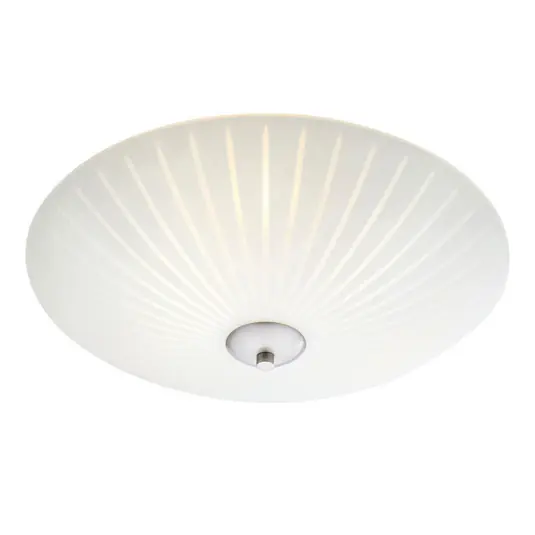 Prezzo Ridotto Plafoniera di vetro Cut, Ø 43 cm