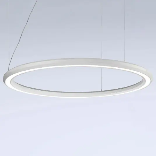 Promo Stagionale Lampada a sospensione a LED Materica inferiore Ø 120 cm bianco