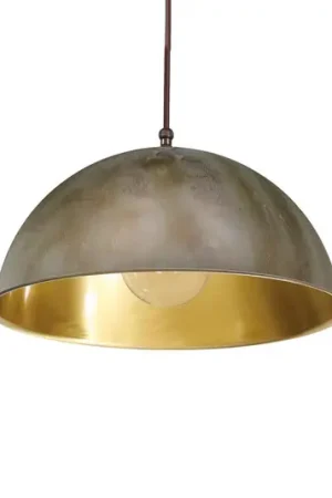 Sospensione Circle oro / ottone anticato, Ø25 cm Acquista Ora