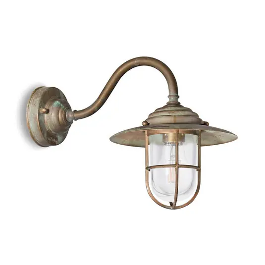 Più Venduto Applique da esterni Chalet 140 ottone/trasparente