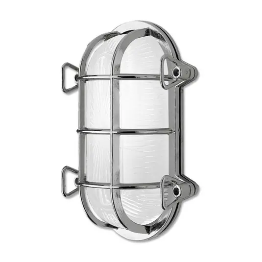Applique Tortuga 200.21, ovale, nichel/opale Super Prezzo