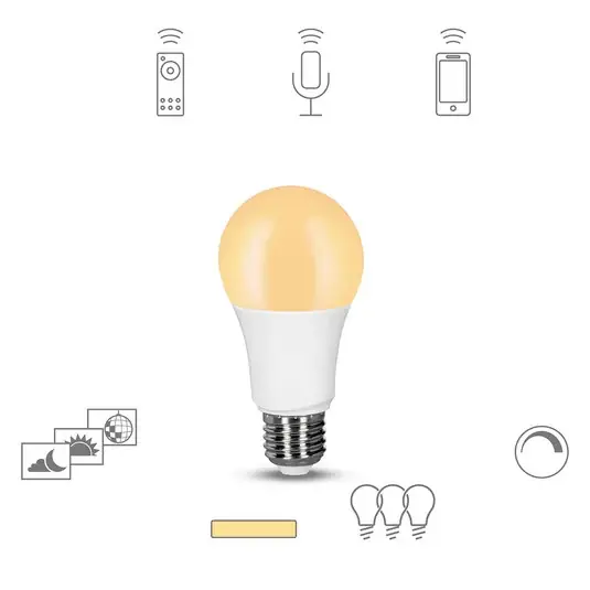Compra Online Müller Licht tint dimming LED E27, 9W 2.700K