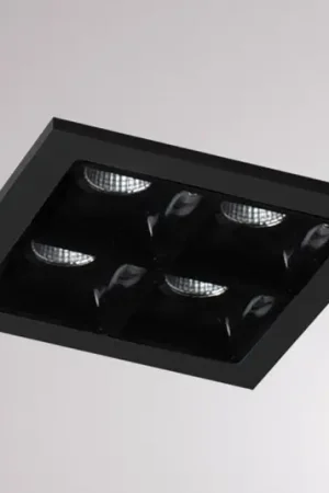 Liro downlight LED nero 34° 3.000 K Solo Oggi
